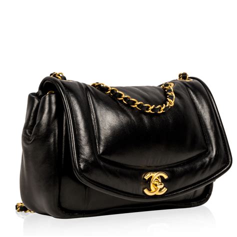 chanel vintage puffy bag|pre owned chanel wallet.